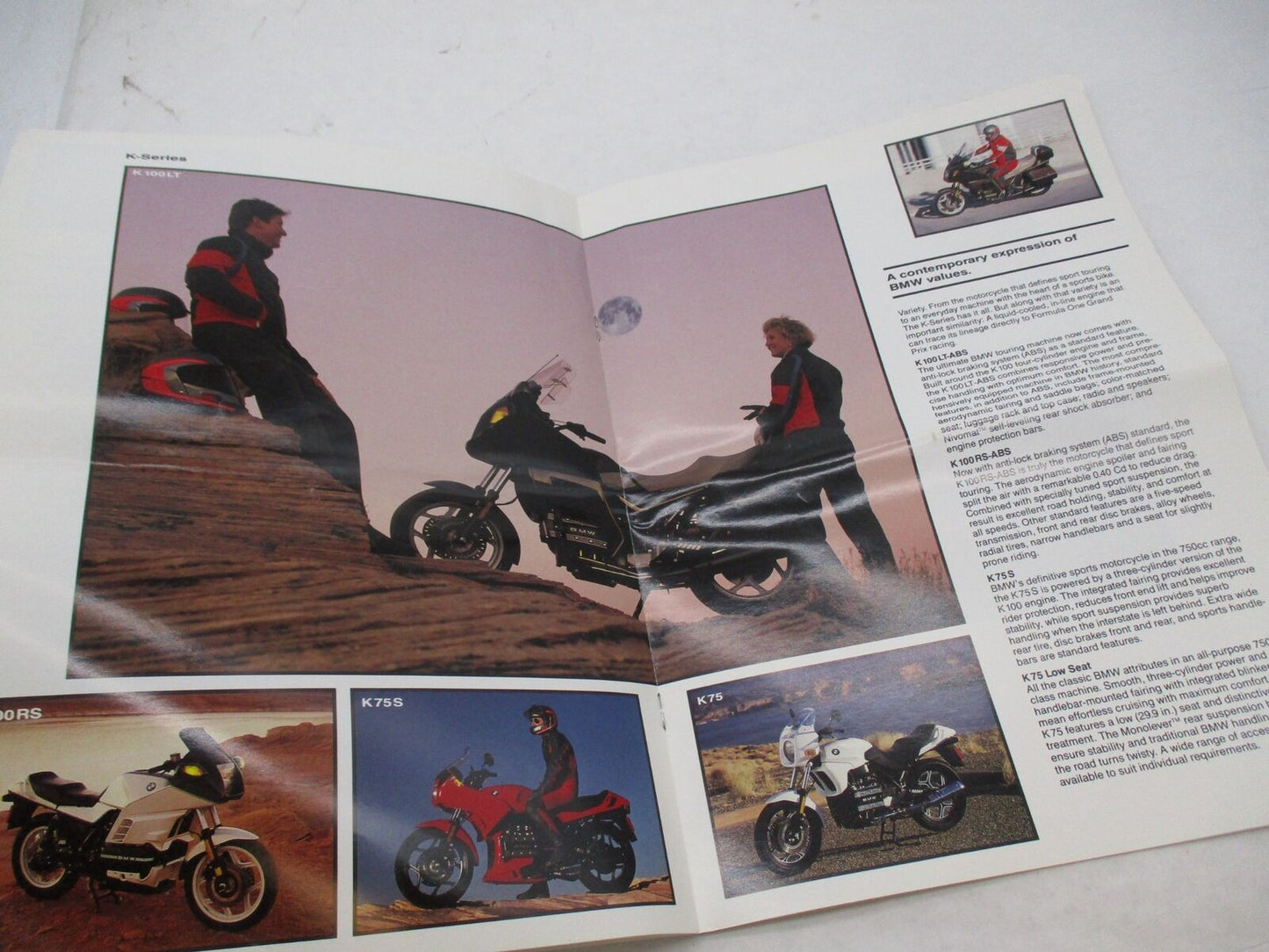 Vintage BMW The Legendary Motorcycles of Germany Dealership Sales Brochure