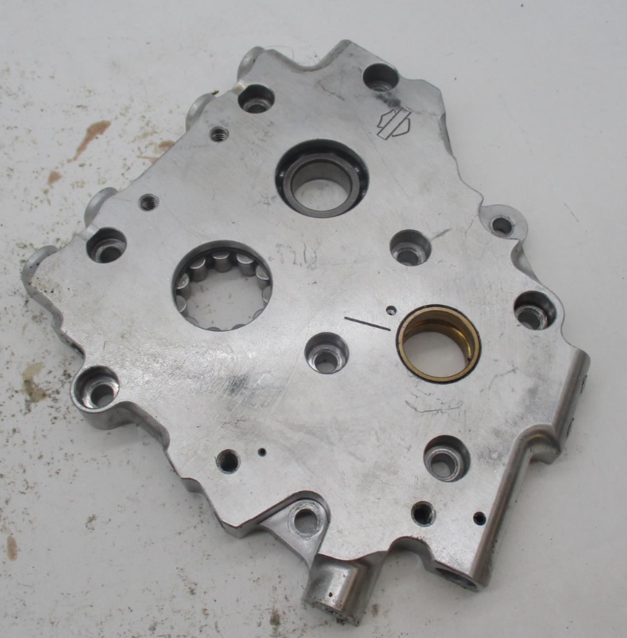 Harley Davidson 99-06 Twin Cam Genuine Screamin Eagle Cam Plate Kit Silver