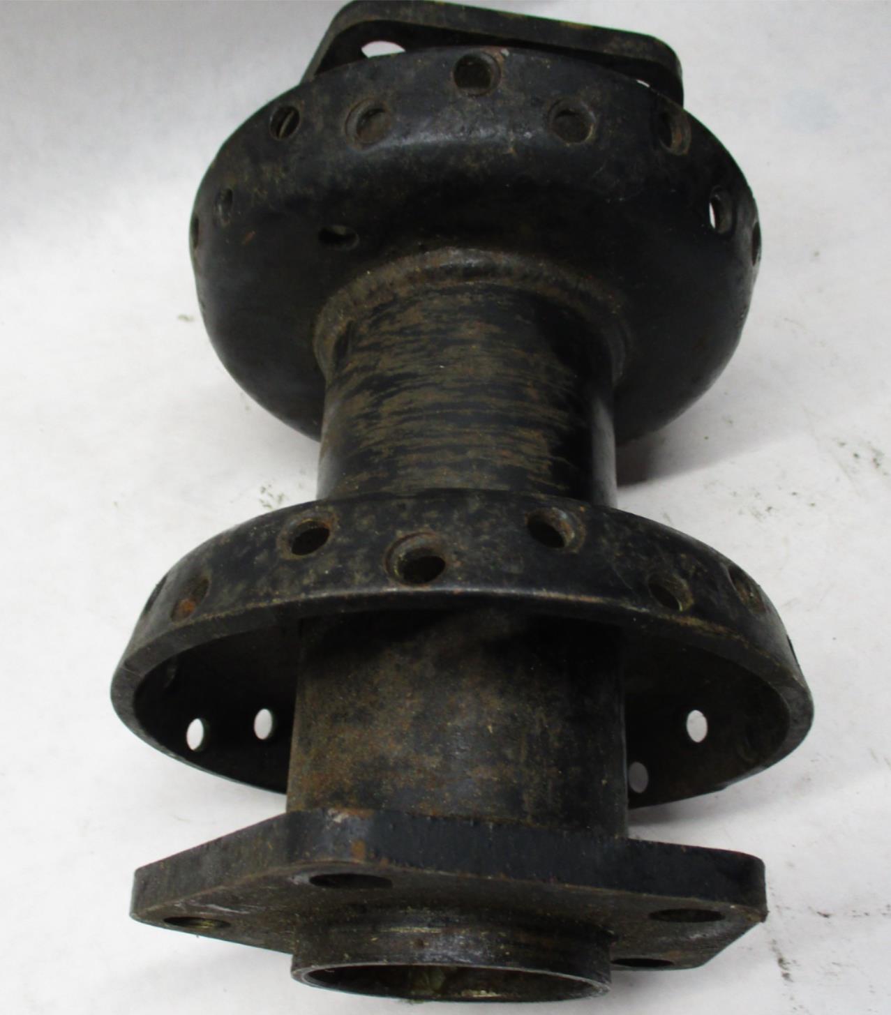 Harley Davidson Black Front Spoke Wheel Hub Dual Disc