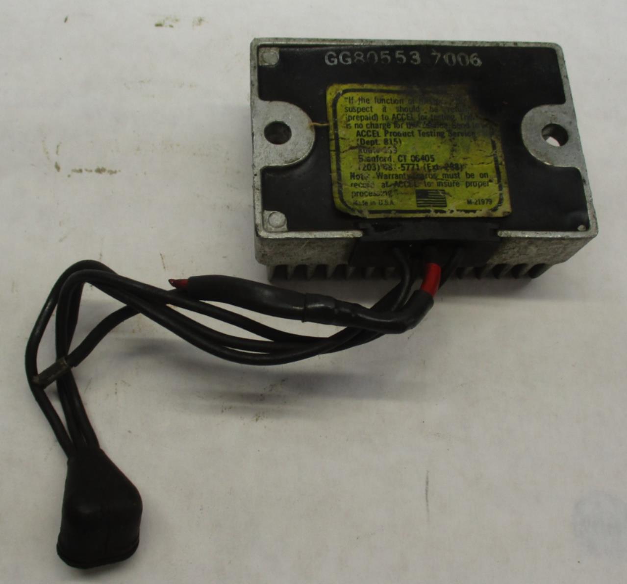 Accel Harley Davidson Voltage Regulator Rectifier GG80553