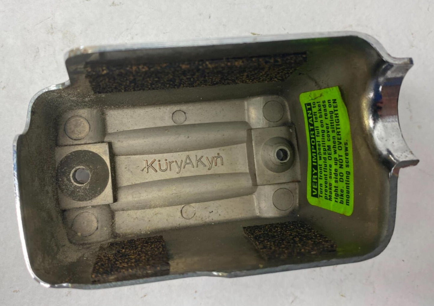 Harley Kuryakyn Shovelhead Brake Clutch Master Chrome Cover
