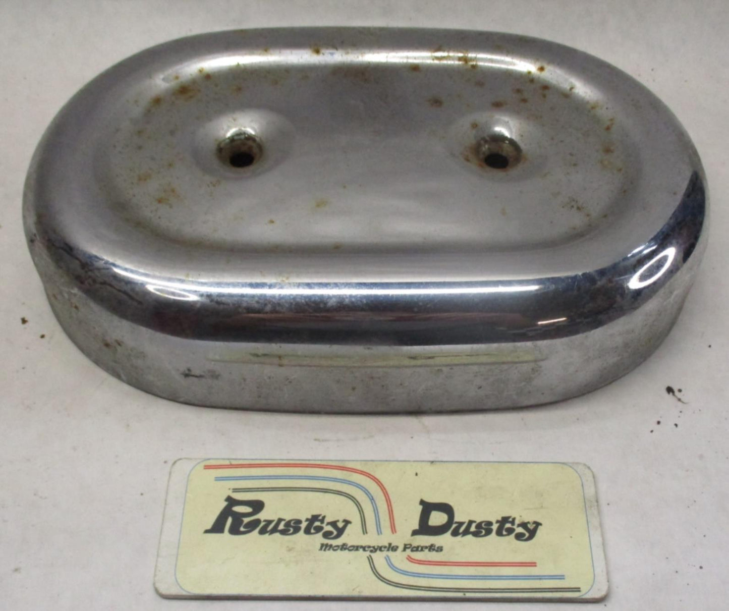 Harley Davidson Shovelhead Ironhead Oval Air Cleaner Chrome Cover