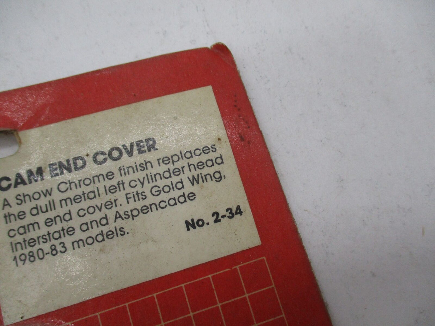 Big Bike Parts 80-83 Honda Goldwing Interstate Aspencade Cam End Cover 2-34