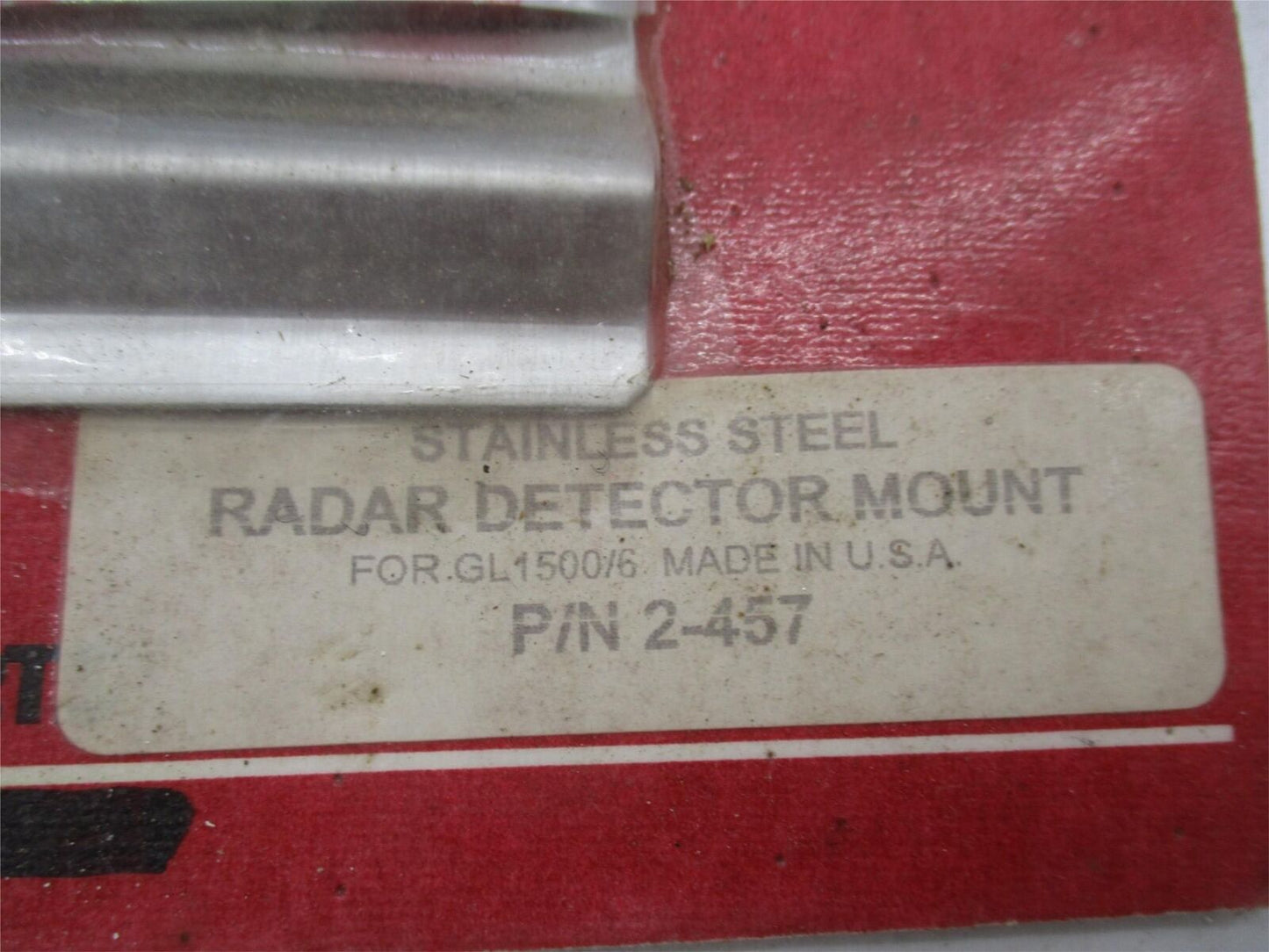 Show Chrome Honda GoldWing GL1500 /16 Stainless Steel Radar Detector Mount 2-457