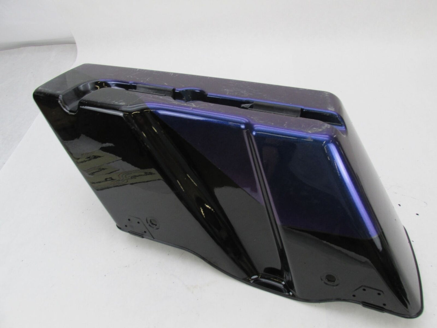 Harley Custom Painted Purple Blue Right Side Hard Saddlebag 79106-03A 79093-93B