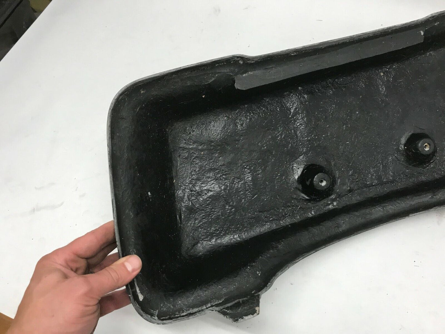 Harley-Davidson Saddle Bag Lid Left Side Touring Bagger Fiberglass 1997-13 Black