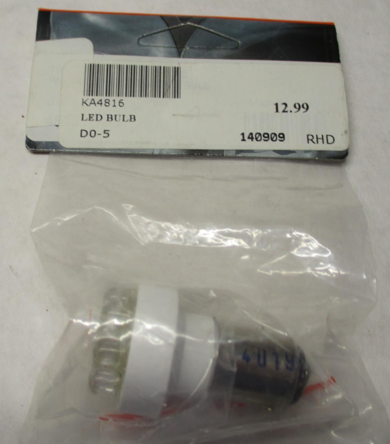 Kuryakyn 4816 Two Circuit Red Led Turn Signal Bulb Light Harley