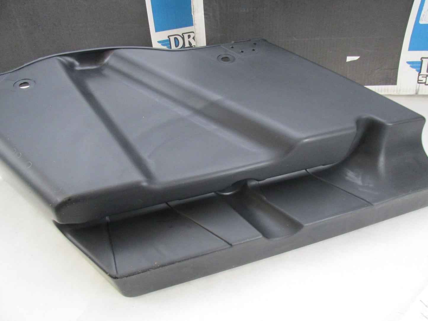 Pair of Harley Drag Specialties NOS Black Saddlebags 3501-0833 & 3501-0832