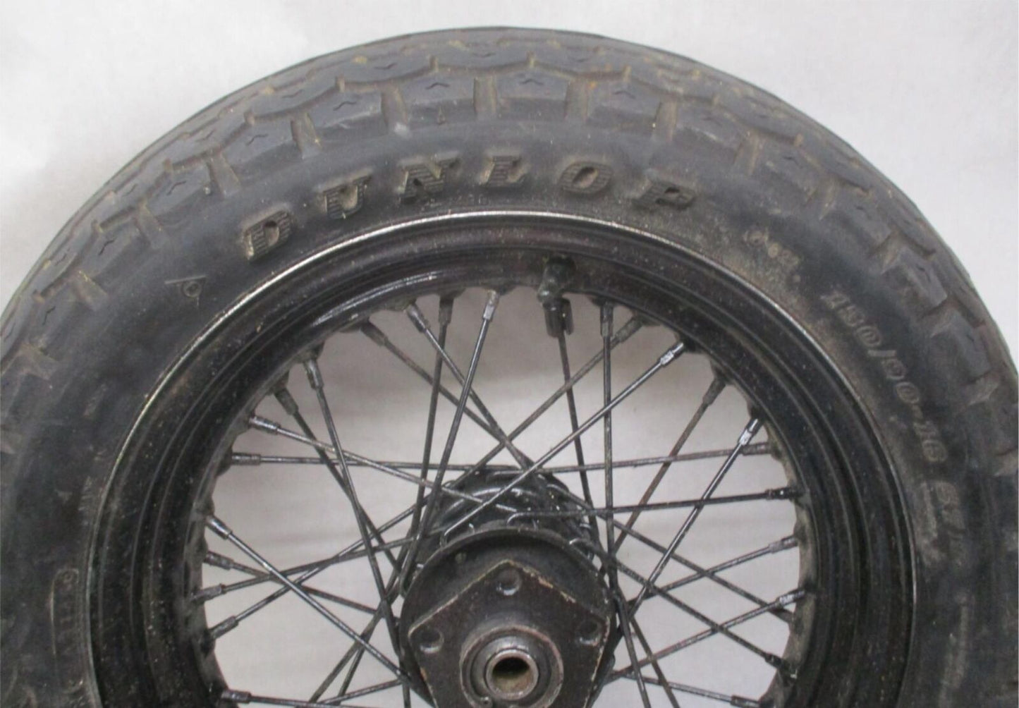 Harley Shovelhead Super Glide Rear Wheel Spoke w/ Tire 40981-73 3/4" Axle