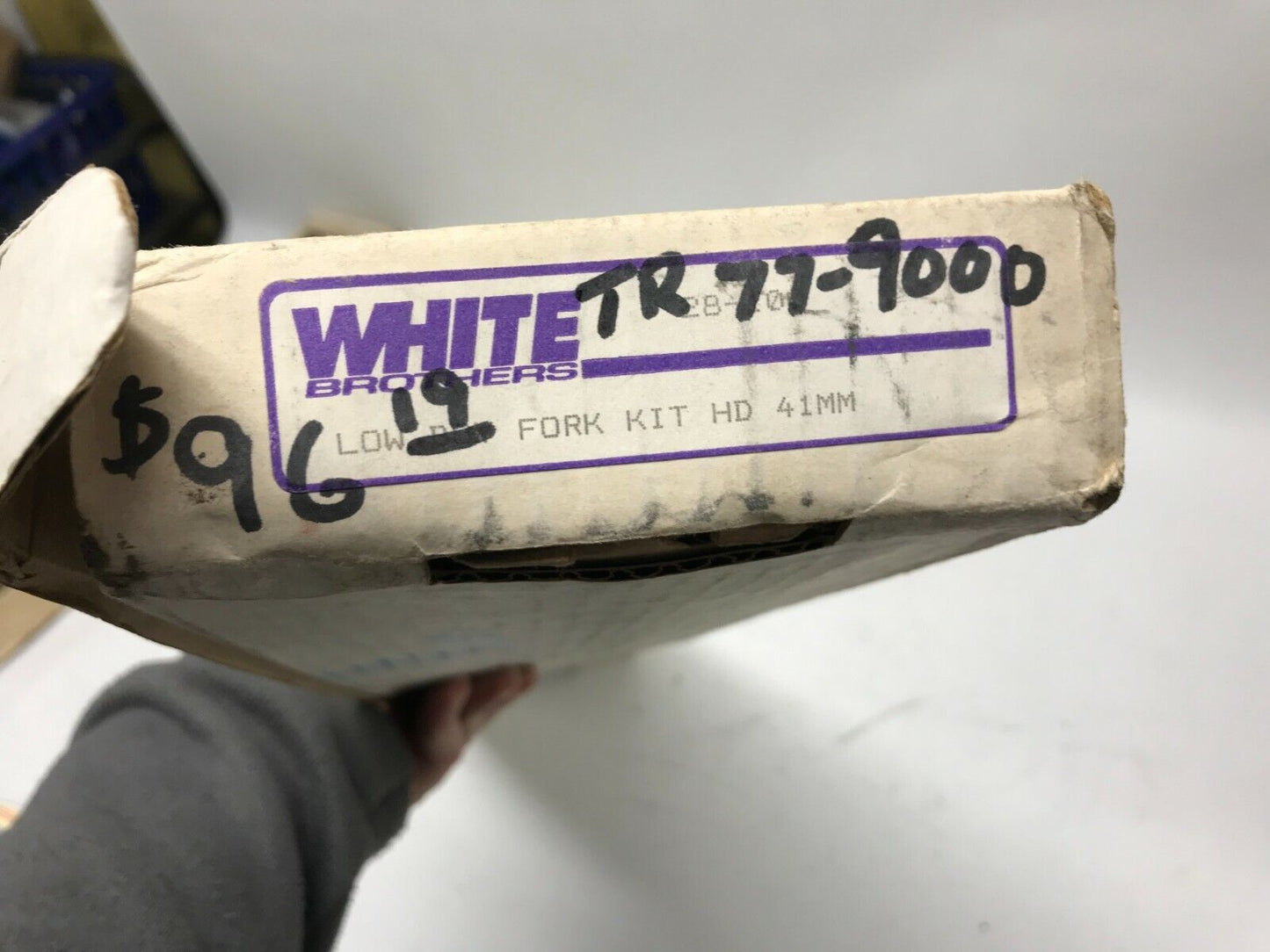 84+ 41MM SOFTAIL FXDWG Fork Spring Lowering Kit 28-100 White Bros