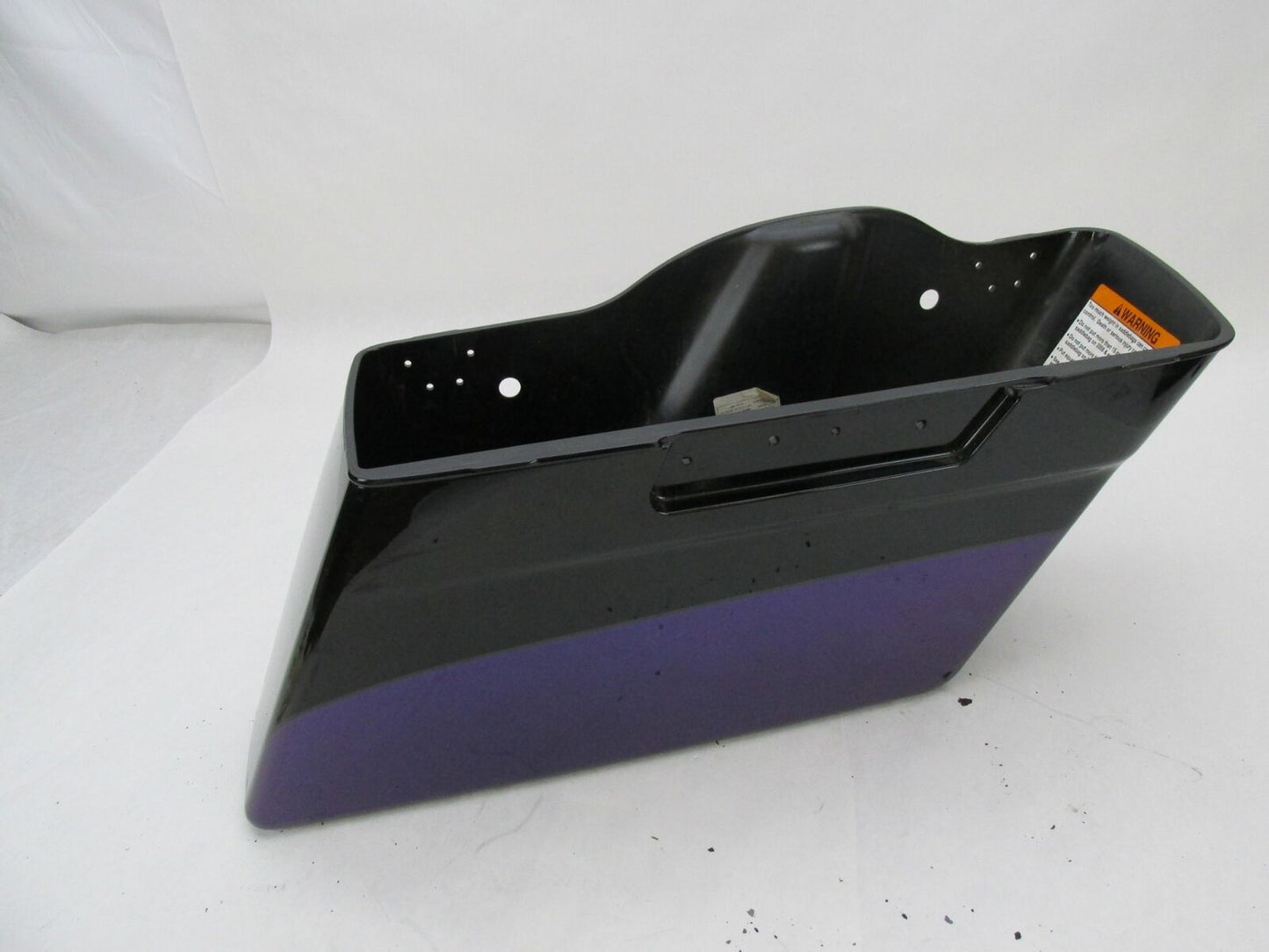 Harley Custom Painted Purple Blue Right Side Hard Saddlebag 79106-03A 79093-93B