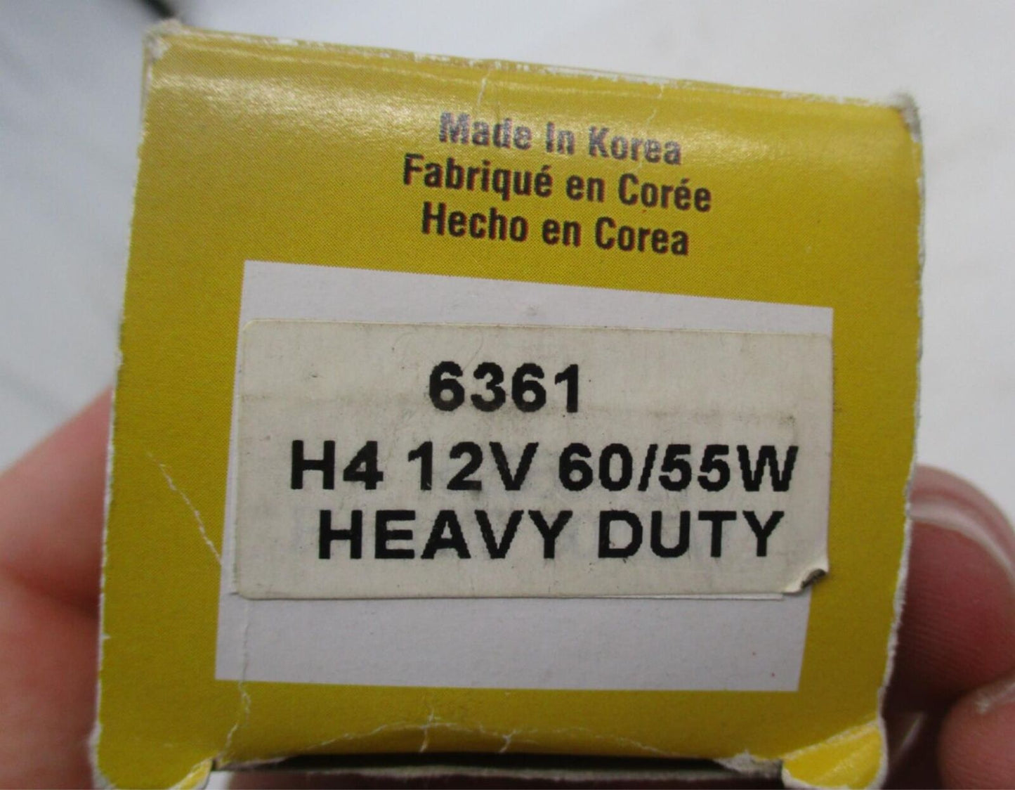 Eiko Heavy Duty Halogen Bulb 6361 H4 12V 60/55W Harley Davidson