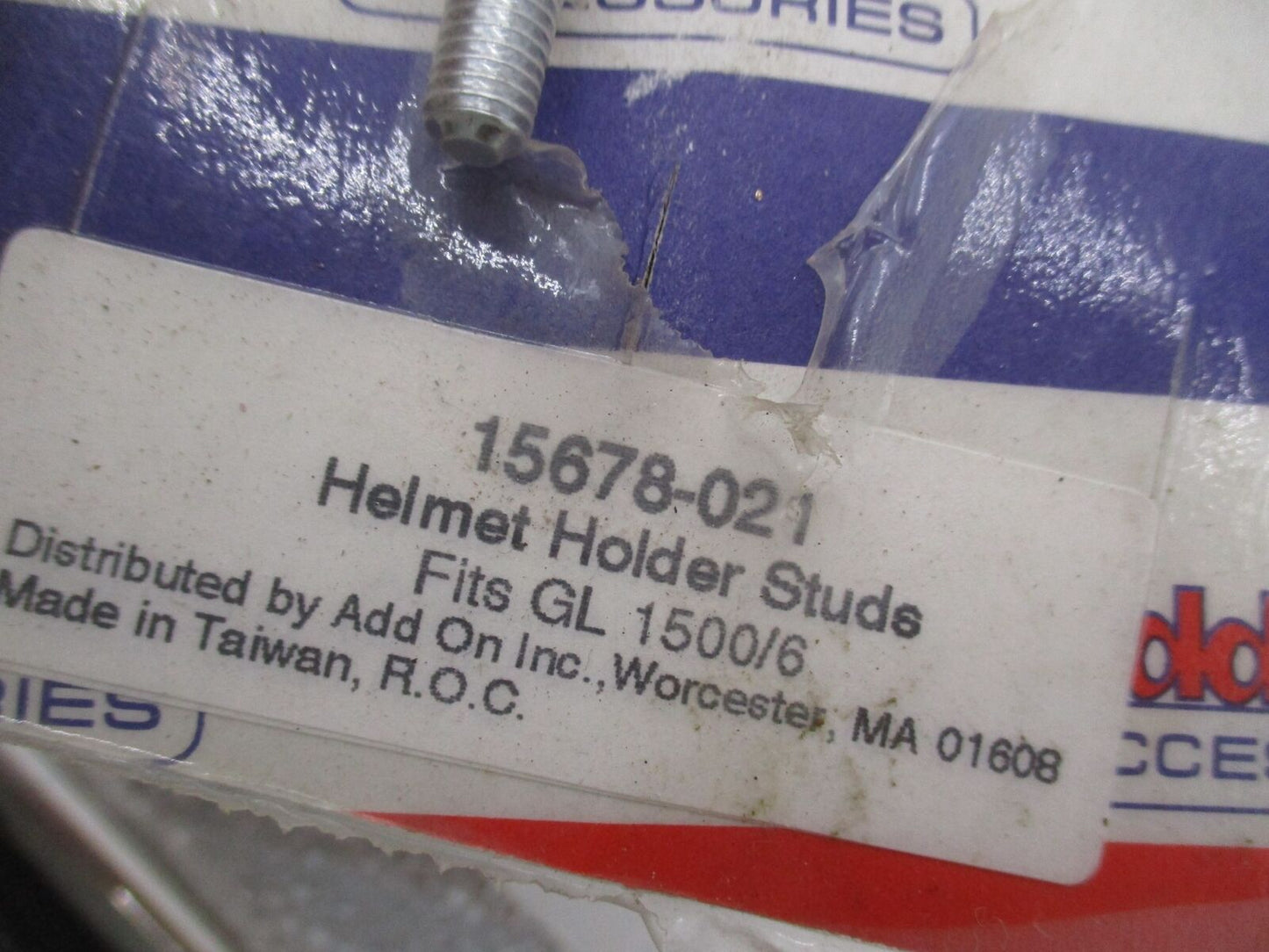 Add On Inc Honda Goldwing GL 1500 1600 Helmet Holder Stud 15678-021