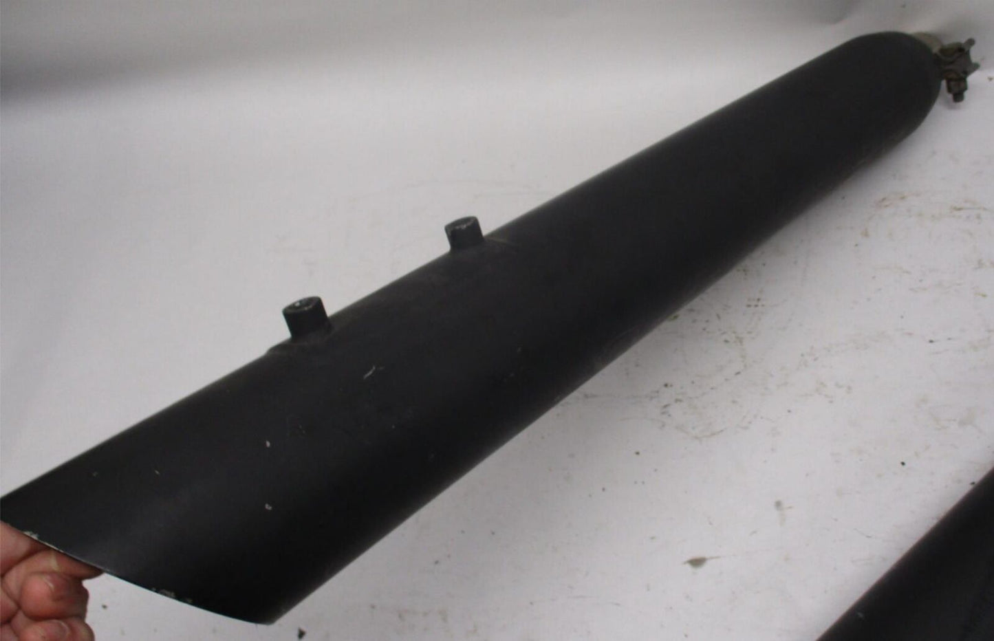 Harley Davidson Straight Open Black Painted Touring Exhaust Mufflers