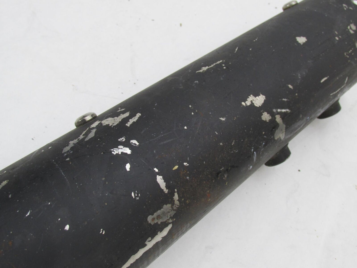 Pair of Harley Davidson Touring Black Painted Exhaust Mufflers 26.5" x 4"