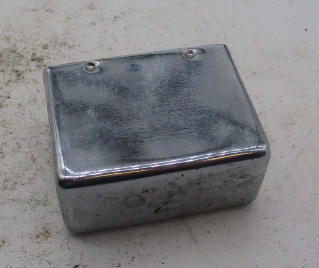 Harley Delco Remy Mechanical Relay Panhead Shovelhead Ironhead Chrome Cover
