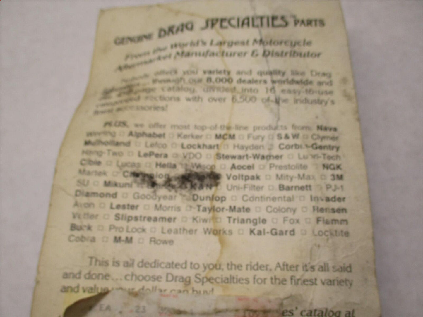 DS-373614 Drag Specialties Speedo Cover 74-84 XL Sportster Harley