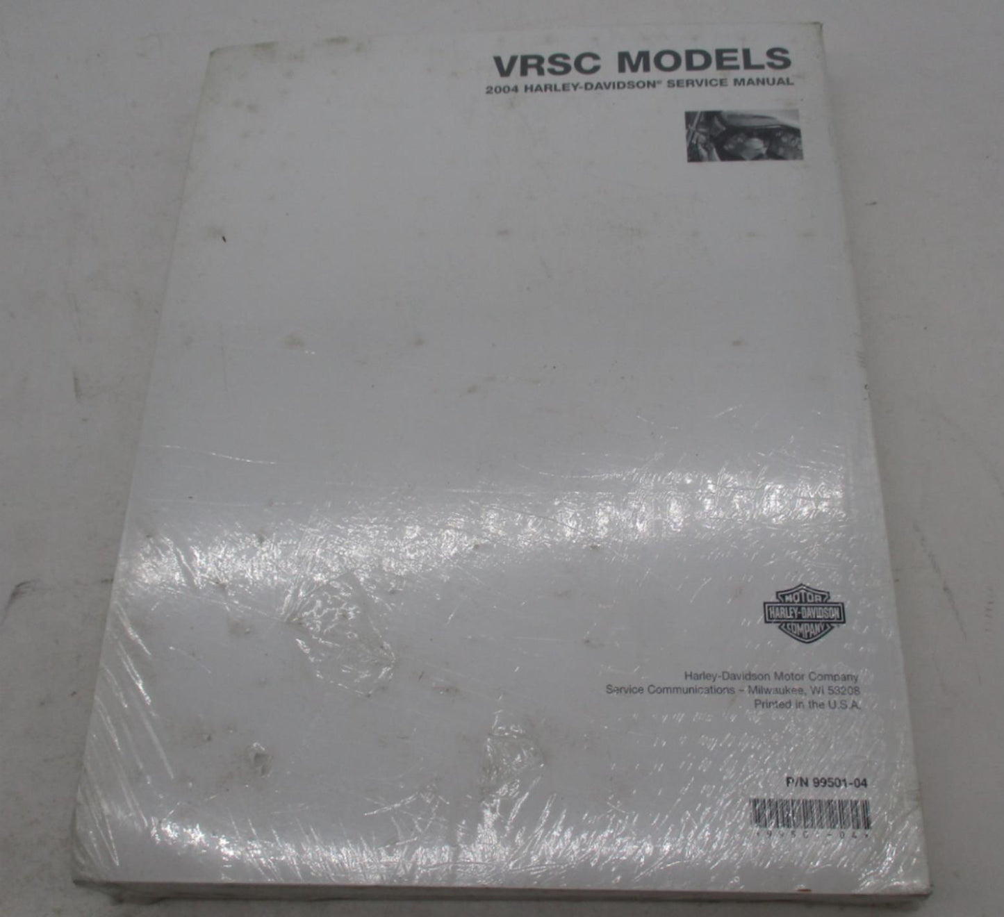 Harley Davidson Official Factory 2004 VRSC Models Service Manual 99501-04