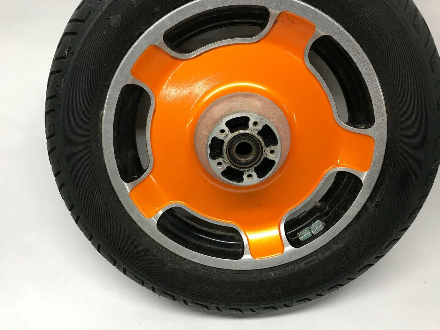 Genuine OEM Harley Touring Road King 16x3 Front Wheel Rim Powder Coated Orange