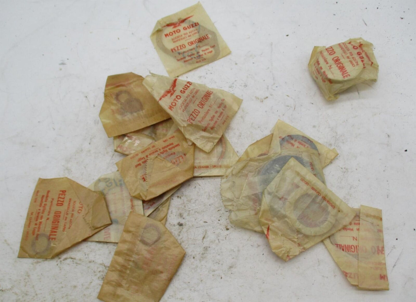 Mixed Lot of Moto Guzzi Original Genuine OEM NOS Parts Gaskets Seals