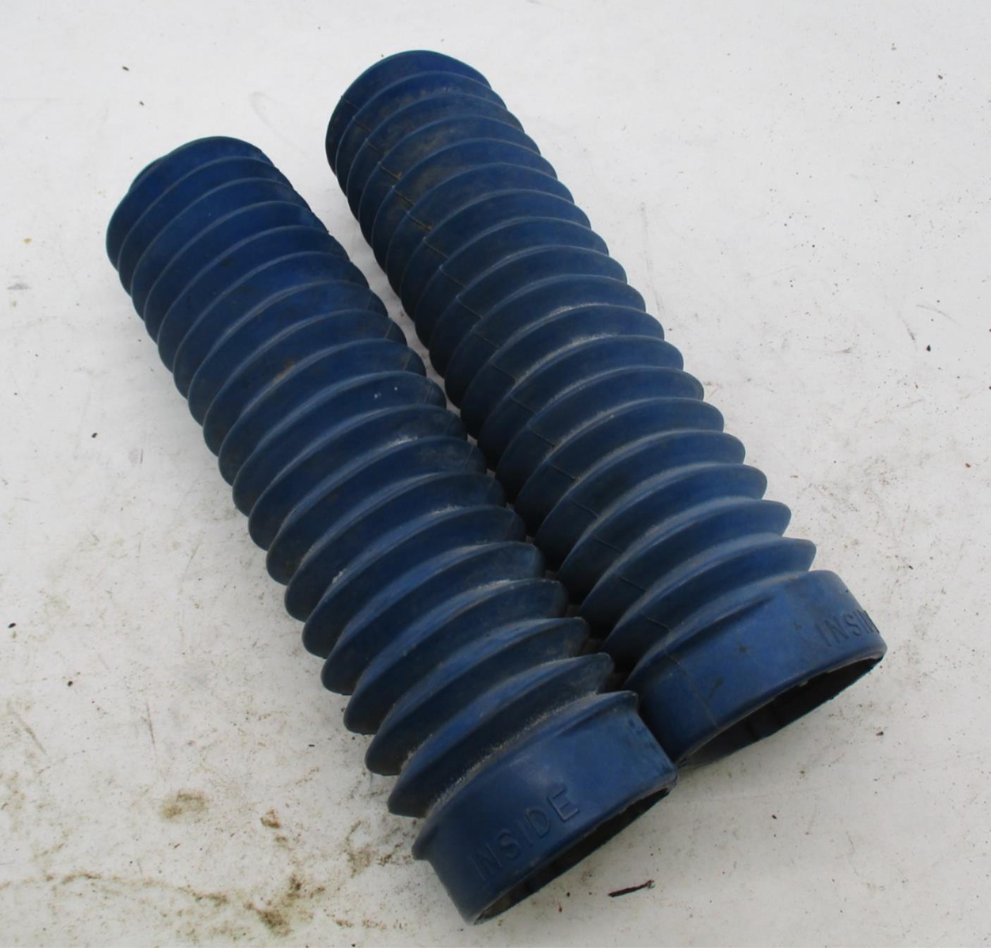 Husqvarna MX Dirt Bike CR250 WR250 CR360 60's 70's 80's Blue Fork Gaitors