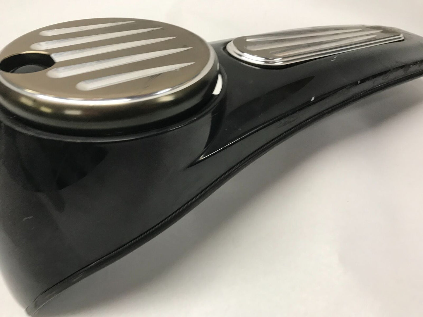 Harley Davidson 69214-08 Black Gas Tank Console Dash Arlen Ness Inserts Custom