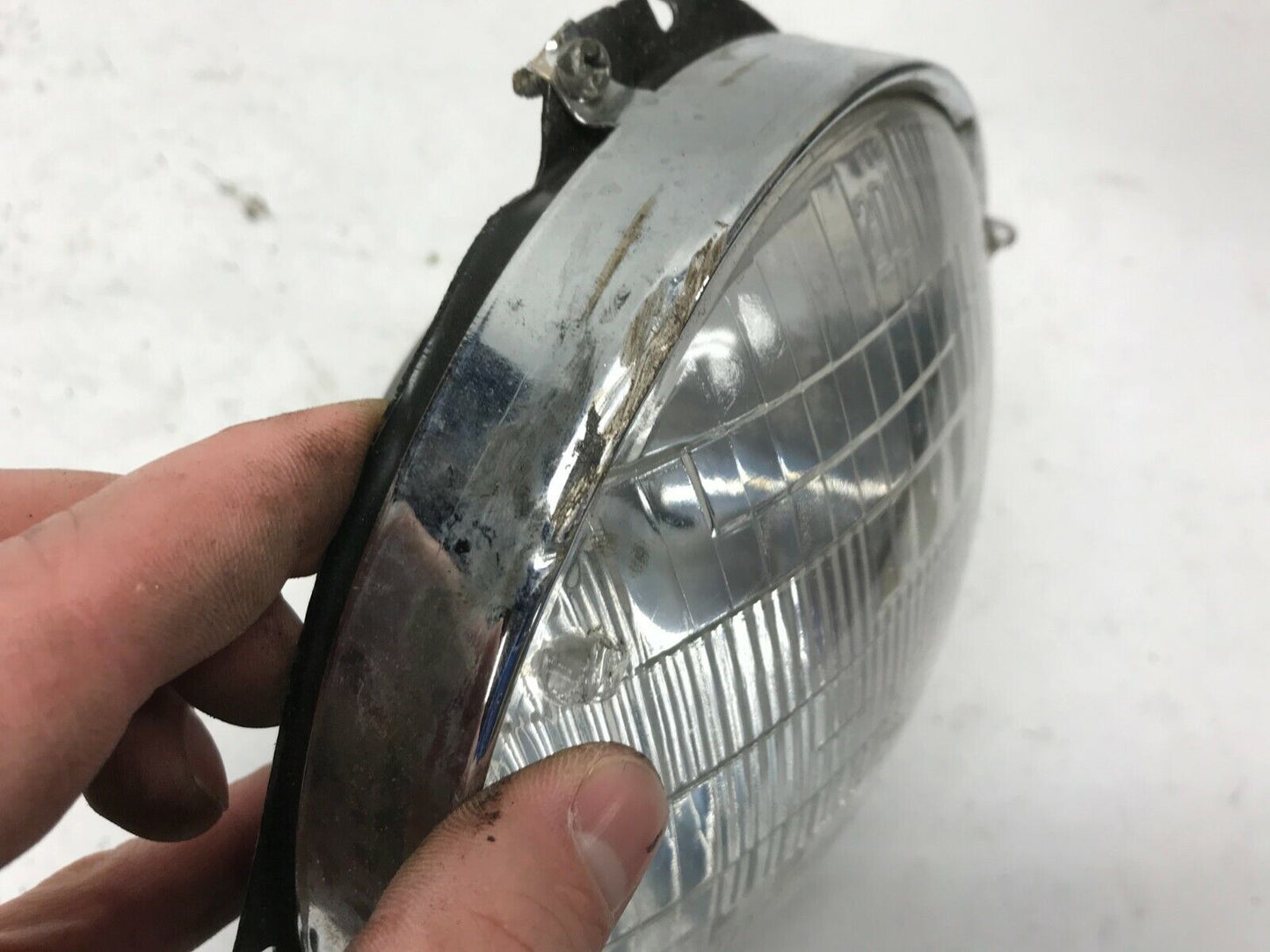 Harley Softail Dyna Sportster 5 3/4" Headlight Headlamp Housing Assembly