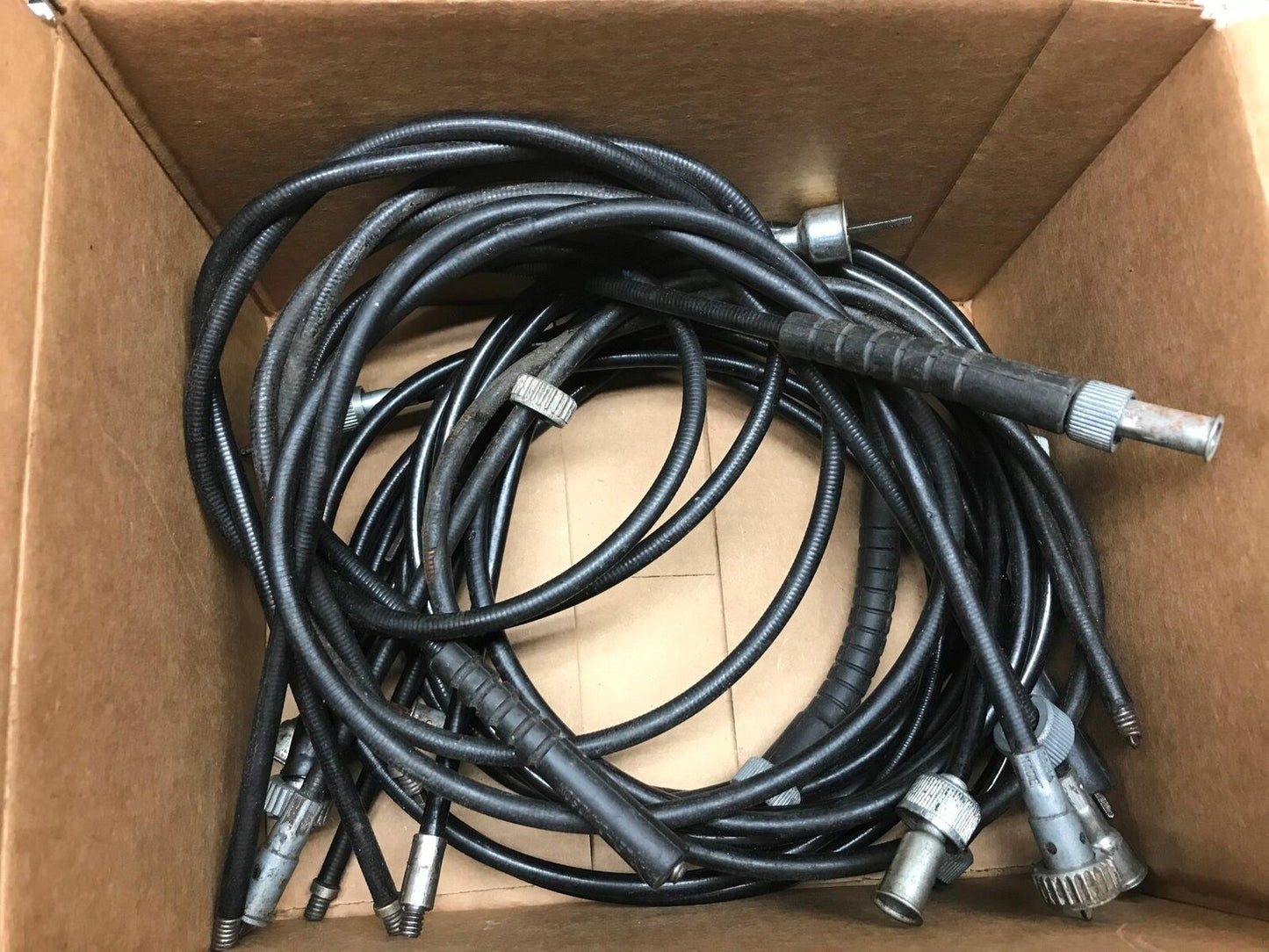 Lot of (11) Harley Speedometer Speedo Cables Sportster Dyna Mixed