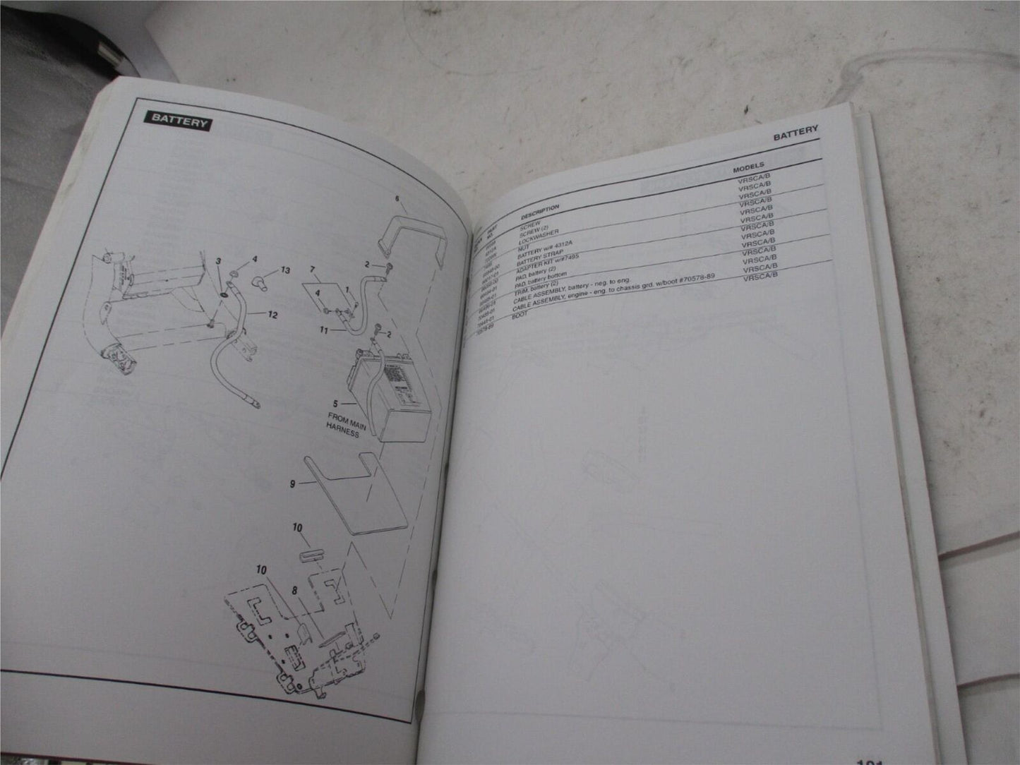 Harley Davidson Official Factory 2005 VRSC V-Rod Parts Catalog Manual 99457-05