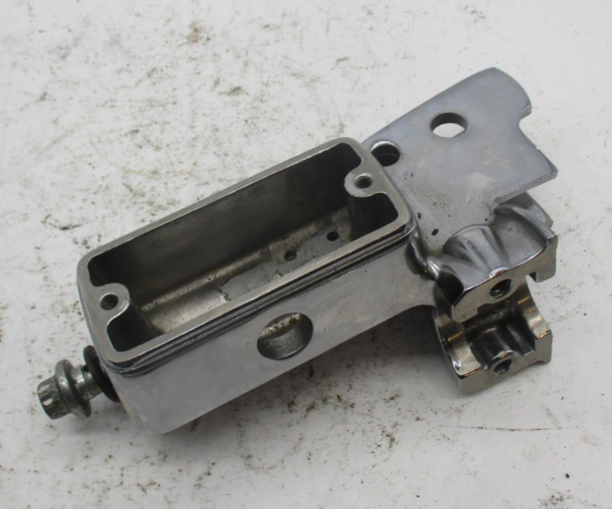 Harley Davidson Chrome Front Brake Master Cylinder Reservoir Shovelhead Body