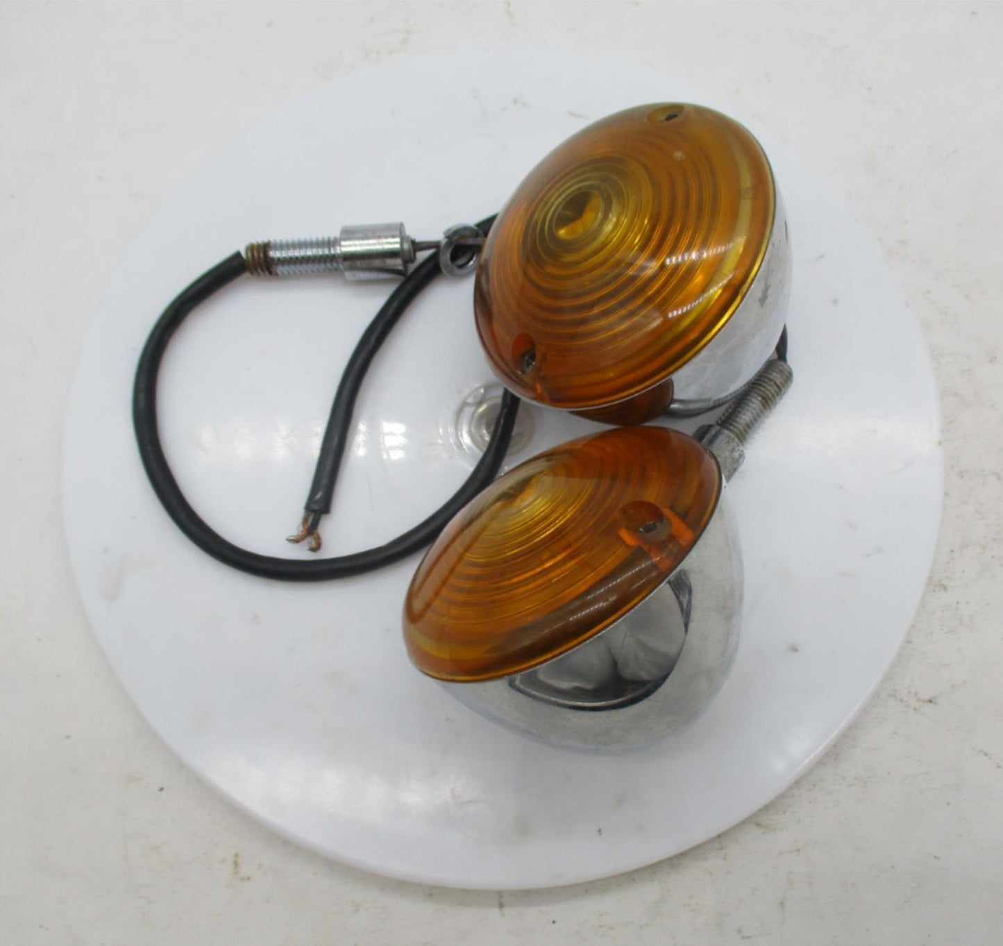 Pair of Harley Davidson Genuine Touring Chrome Turn Signals