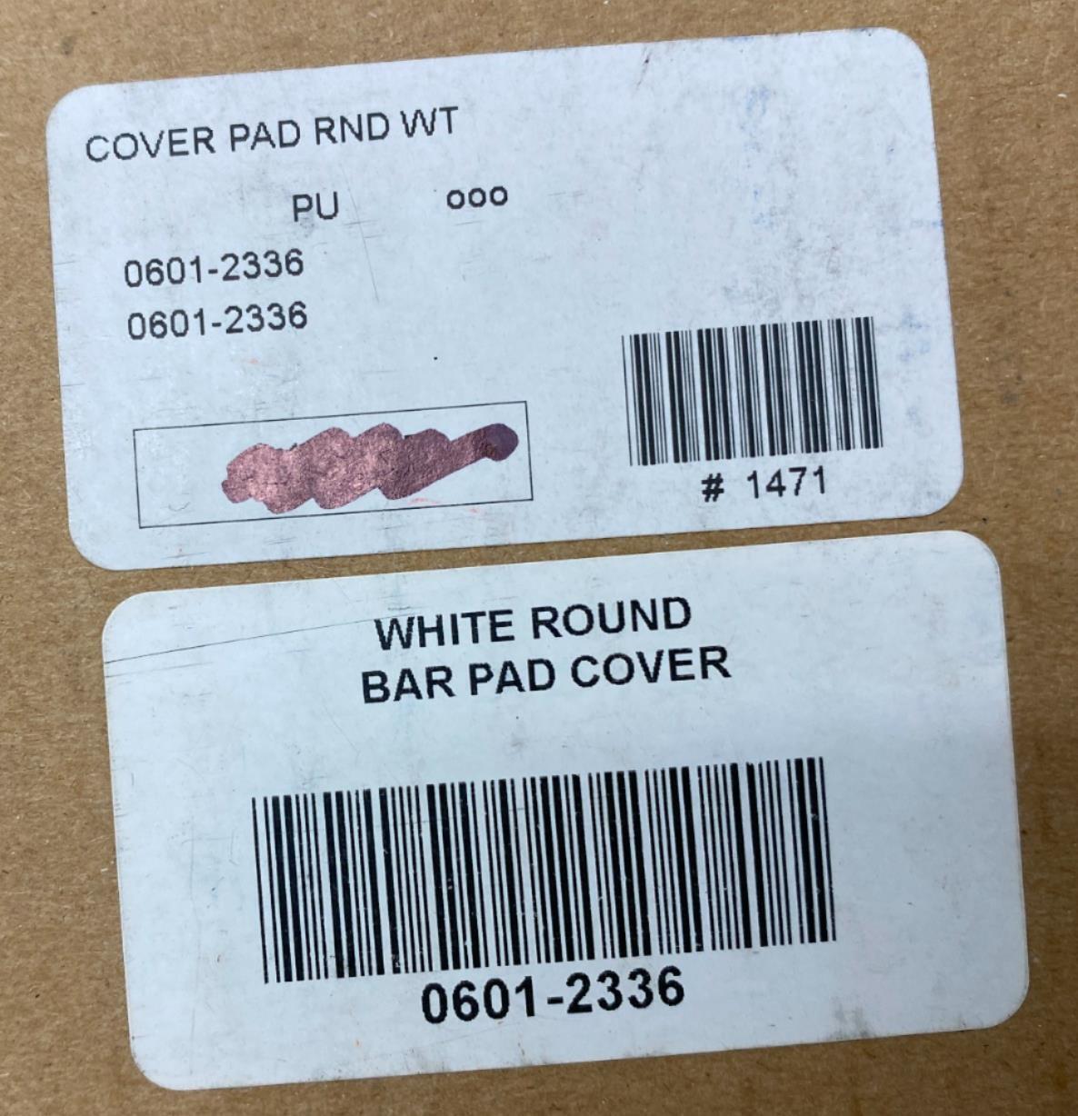RSI Cover Pad Round Bar Pad Handlebar Motocross Dirt Bike 0601-2336 white