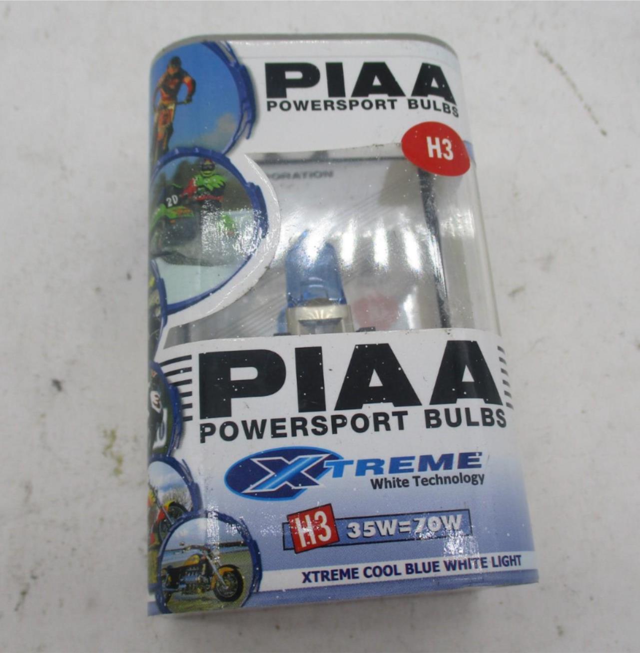 PIAA Xtreme White Powersport Motorcycle Replacement Bulb H3 - 35W = 70W 70323