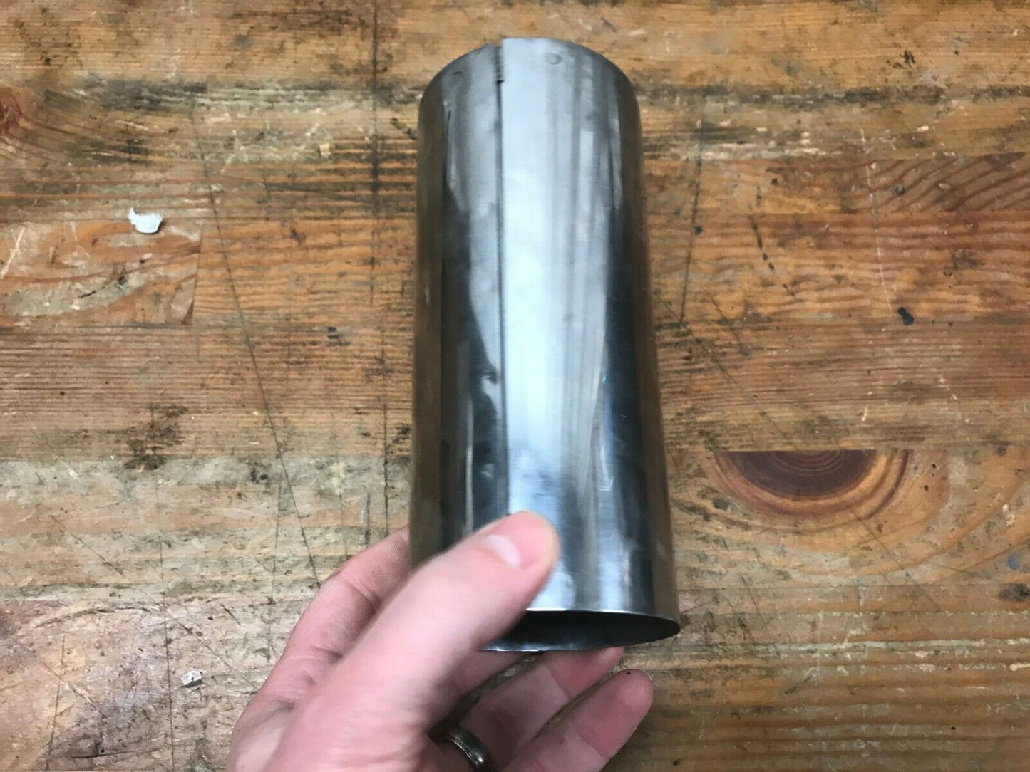 96-15 Harley Davidson Softail Touring FLH FLS FORK Single cover SLIDER Fair Cond