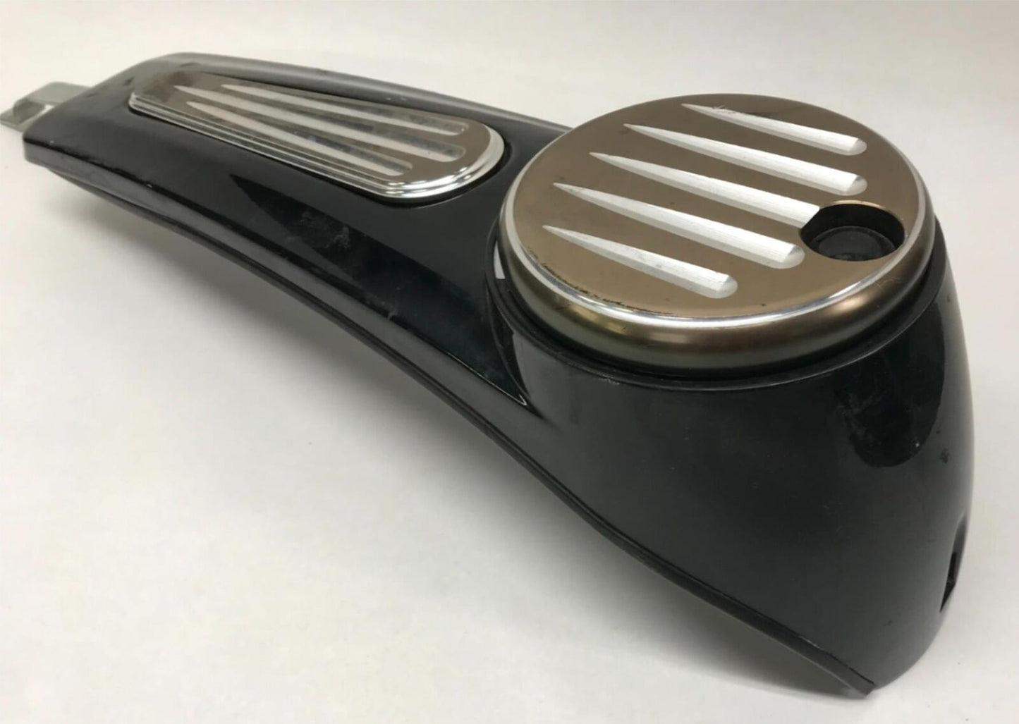 Harley Davidson 69214-08 Black Gas Tank Console Dash Arlen Ness Inserts Custom