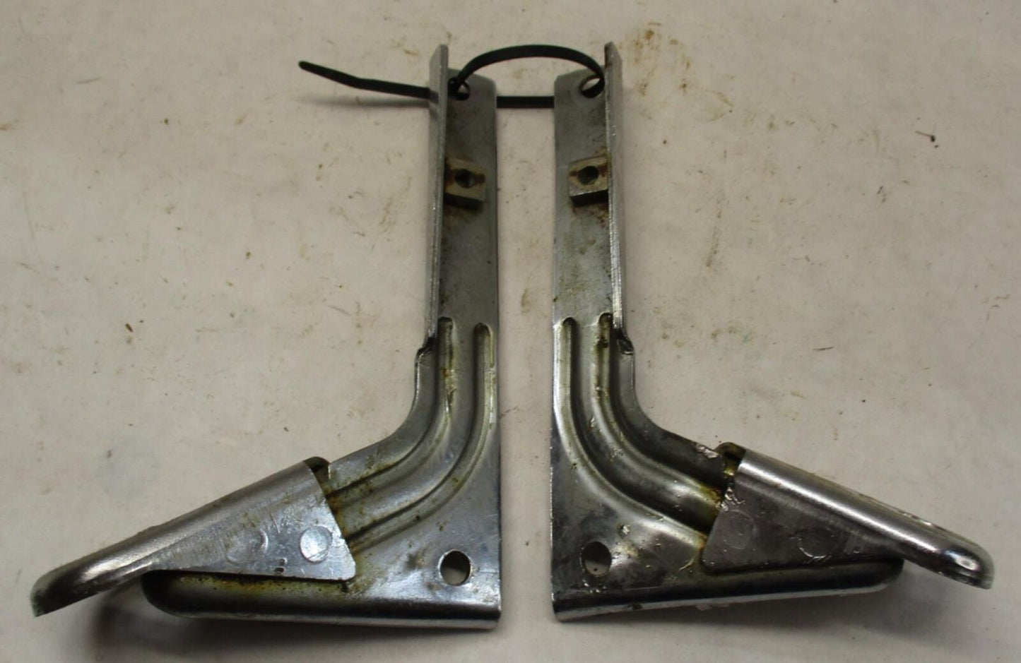 Harley Davidson Shovelhead Driving Light Spot Light Mounting Brackets