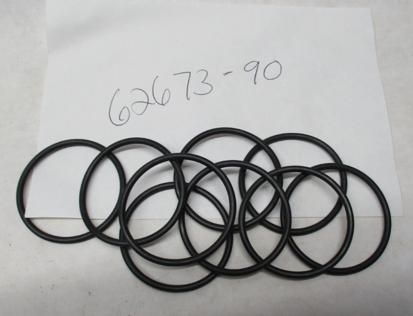 Lot of (9) Harley Davidson Oil Tank Filler Cap O-ring Seals 62673-90