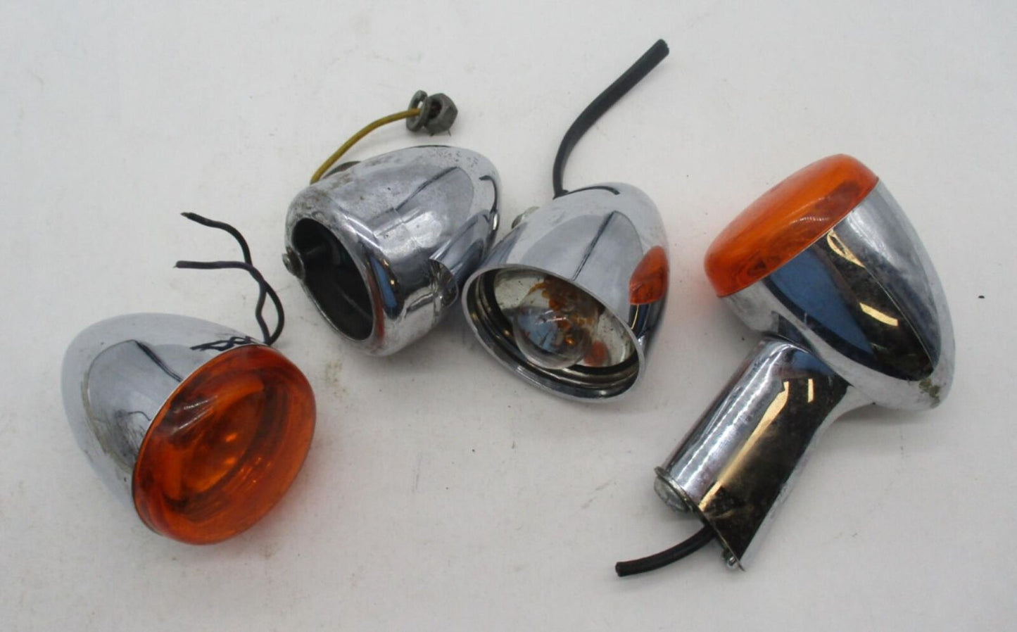 Mixed Lot of Harley Davidson Genuine Bullet Turn Signals Housings & Parts