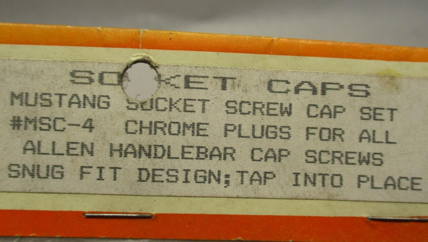 Harley Davidson Mustang Socket Screw Cap Set MSC-4