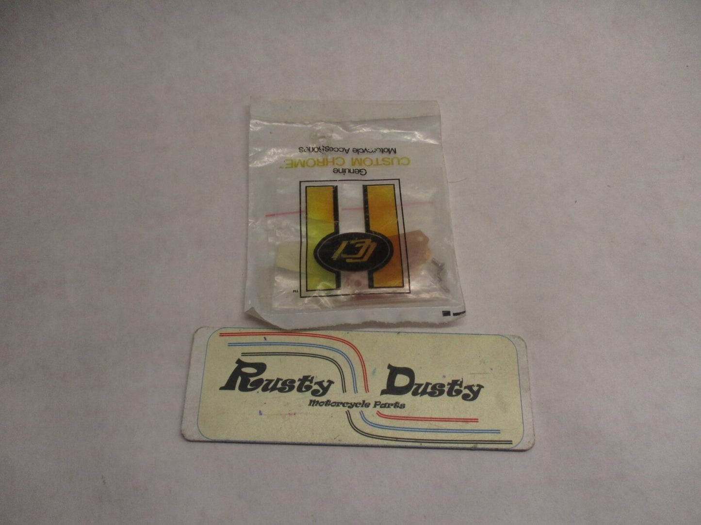 Custom Chrome Harley 27-507 Diamond Marker Light Replacement Amber Lenses