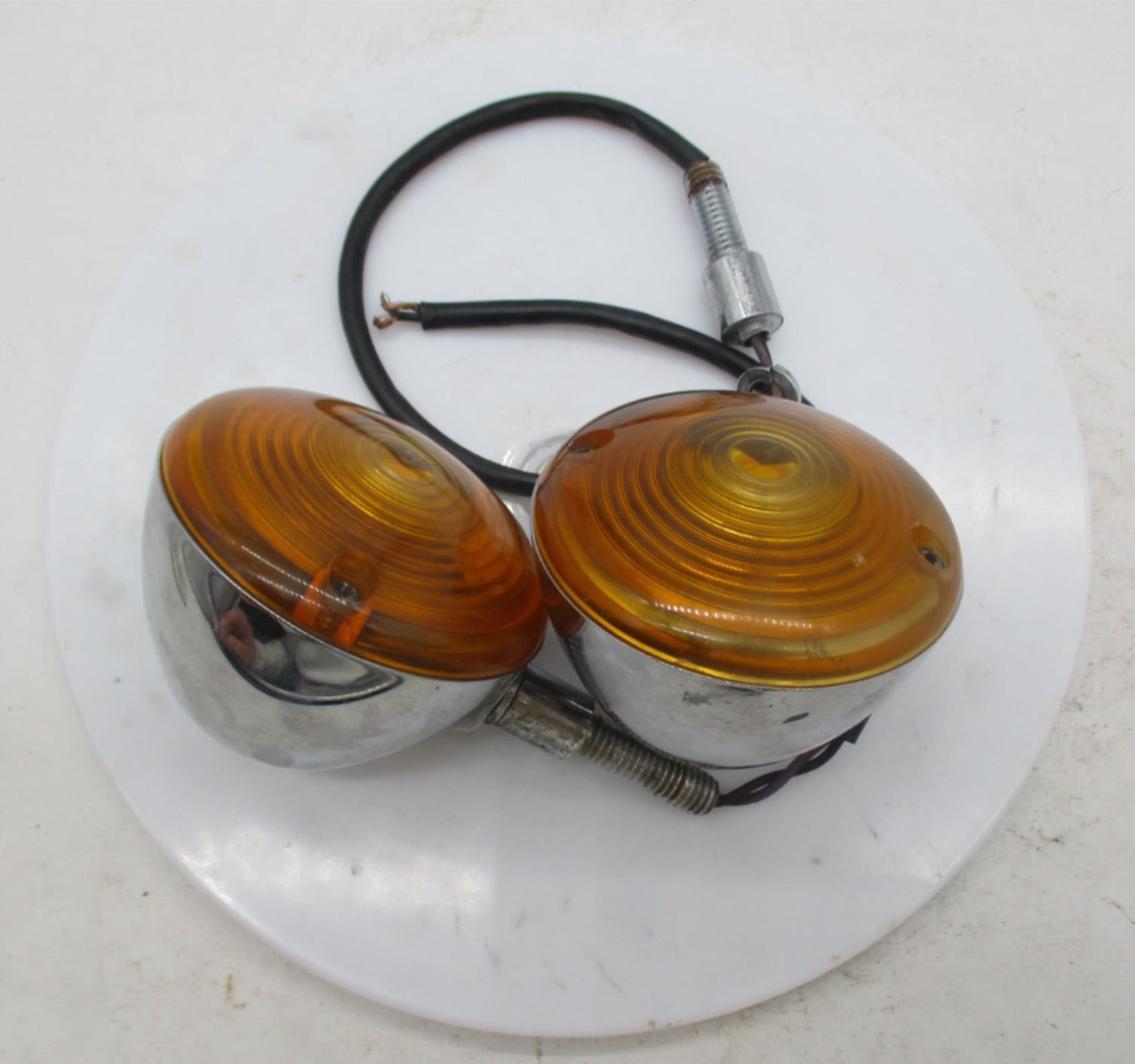 Pair of Harley Davidson Genuine Touring Chrome Turn Signals