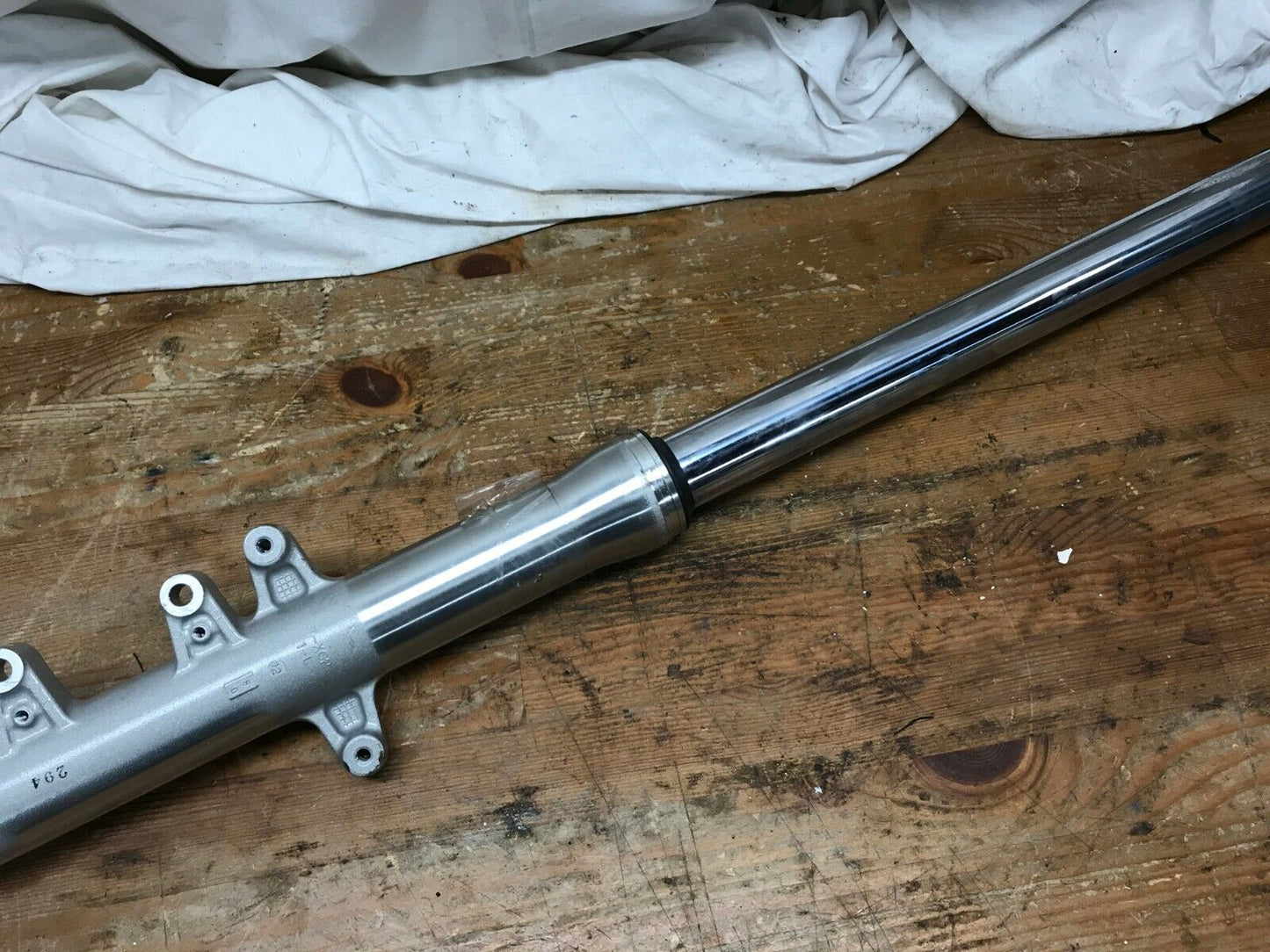 YAMAHA XVS650 V-STAR XV 650 Left Front Fork Assembly Suspension Very Clean