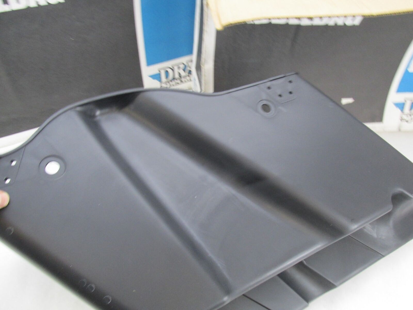 Pair of Harley Drag Specialties NOS Black Saddlebags 3501-0833 & 3501-0832