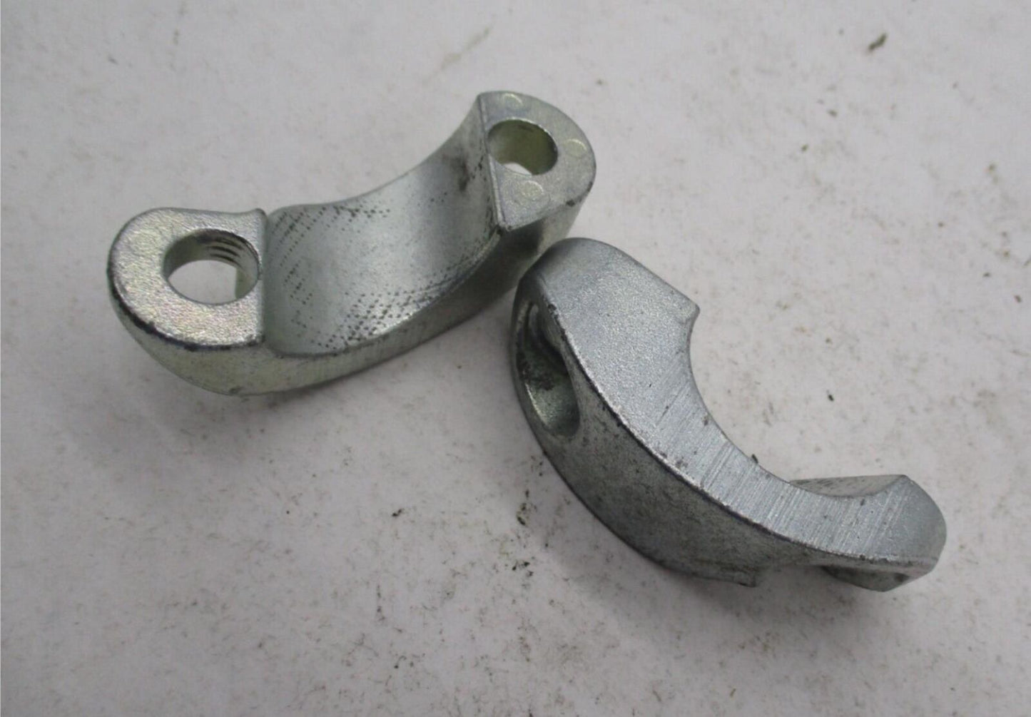 Pair of Harley Davidson Road King Handlebar Riser Clamps Straps