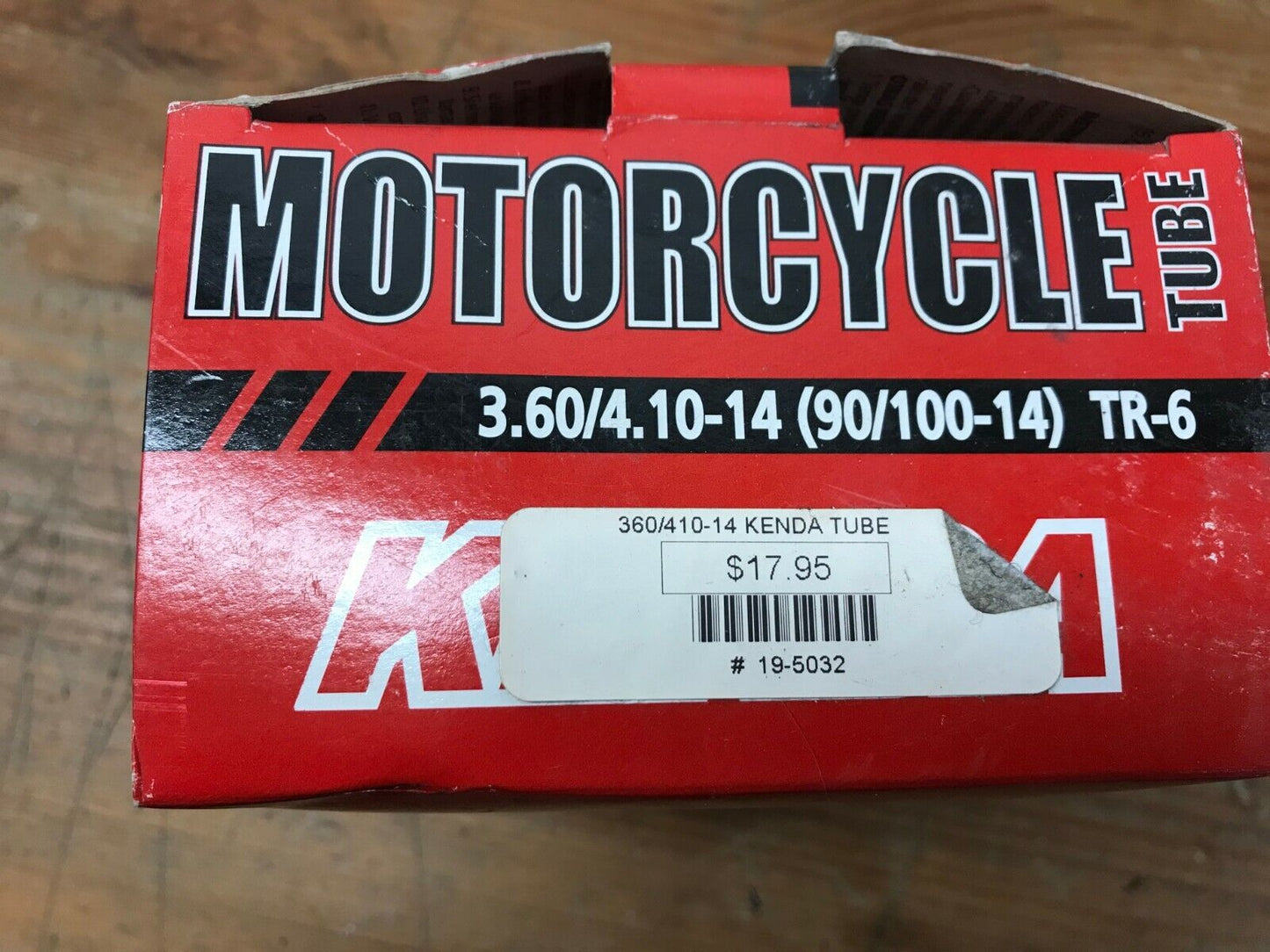 Kenda Motorcycle Inner Tube 360/410-14 TR6