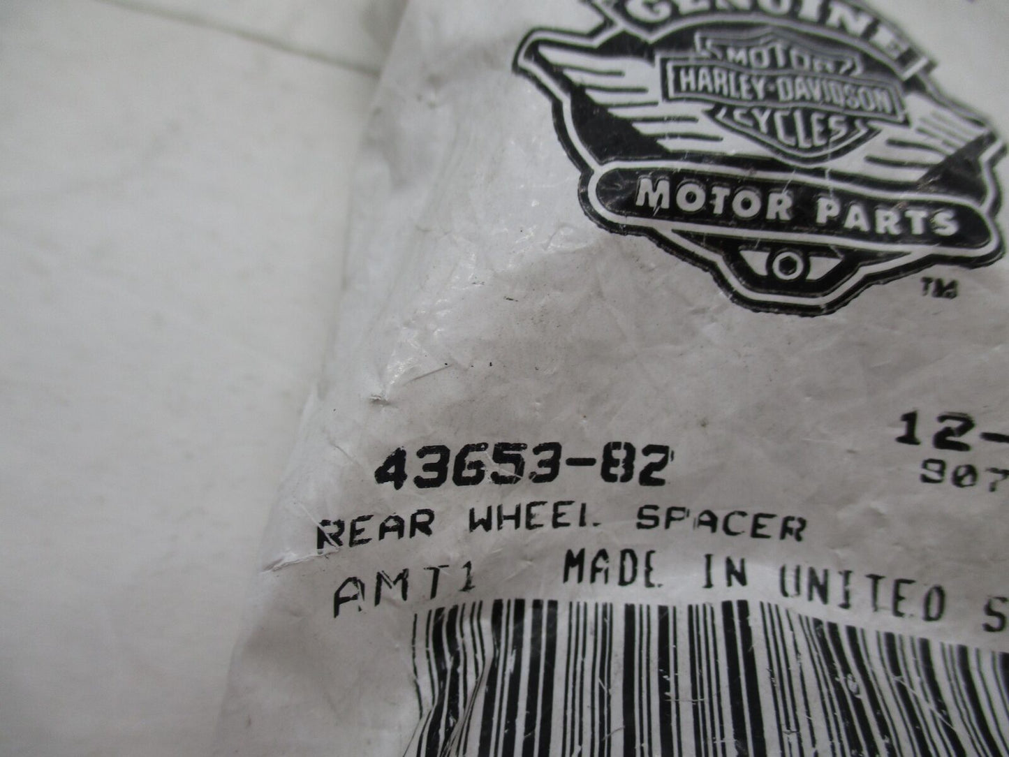 Harley Davidson Genuine NOS Rear Wheel Spacer 43653-82