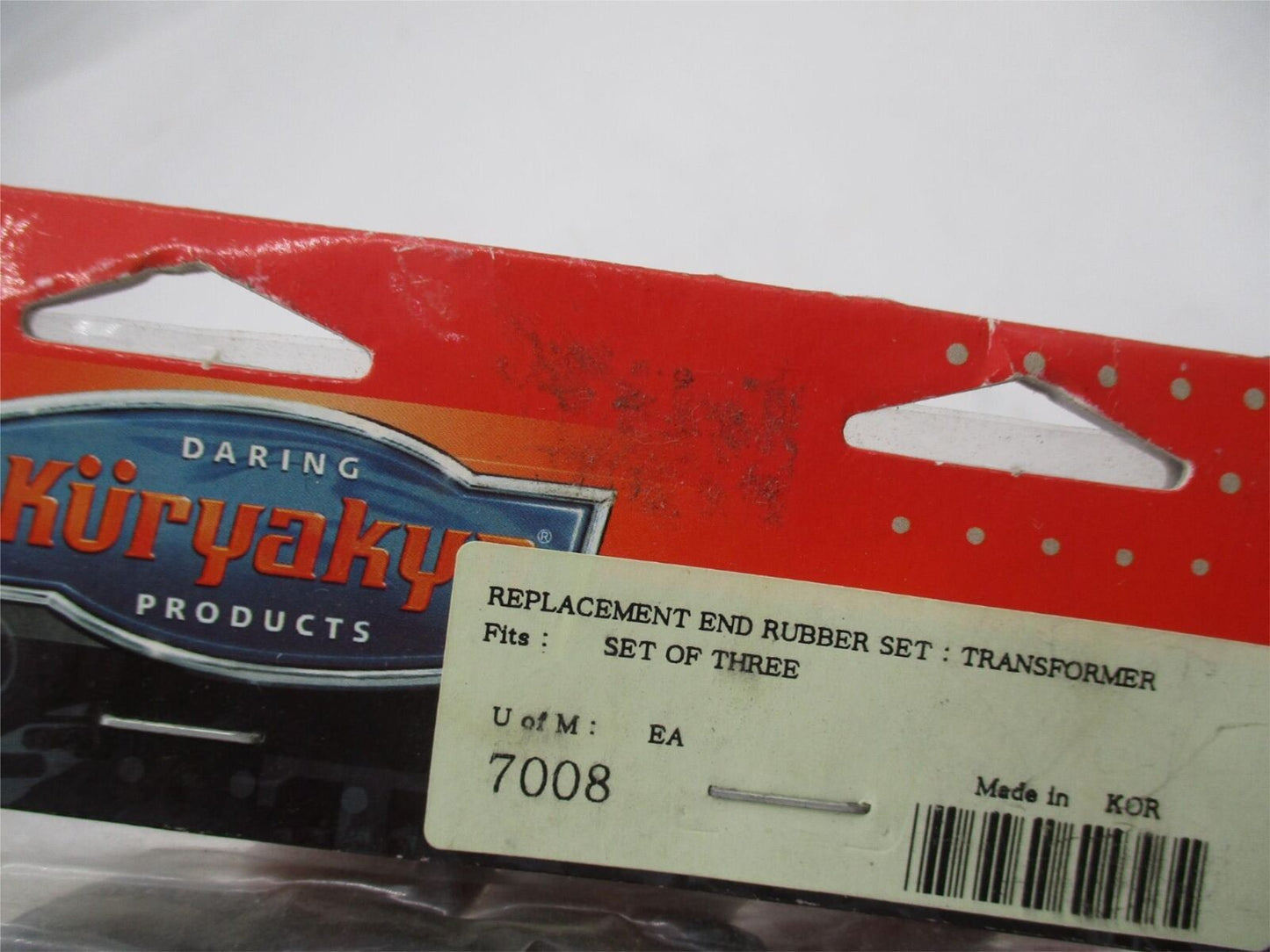 Kuryakyn NOS Replacement End Rubber Set for Transformer Boards 7008