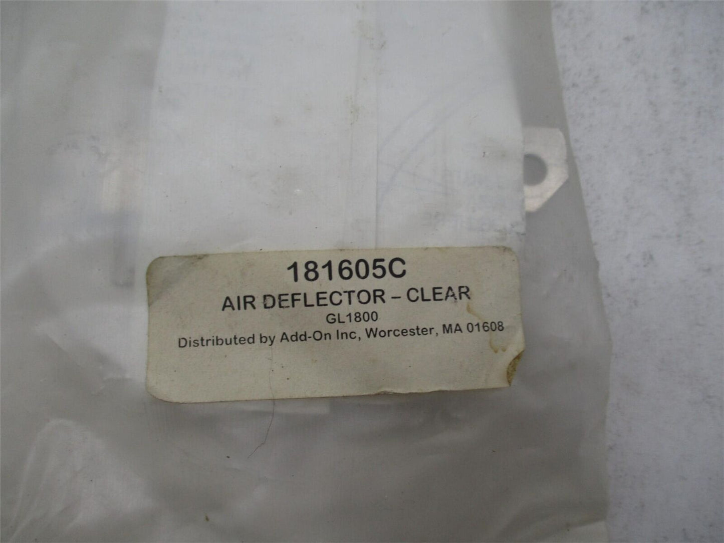 Add On INC Honda Goldwing GL1800 Clear Air Deflector 181605C