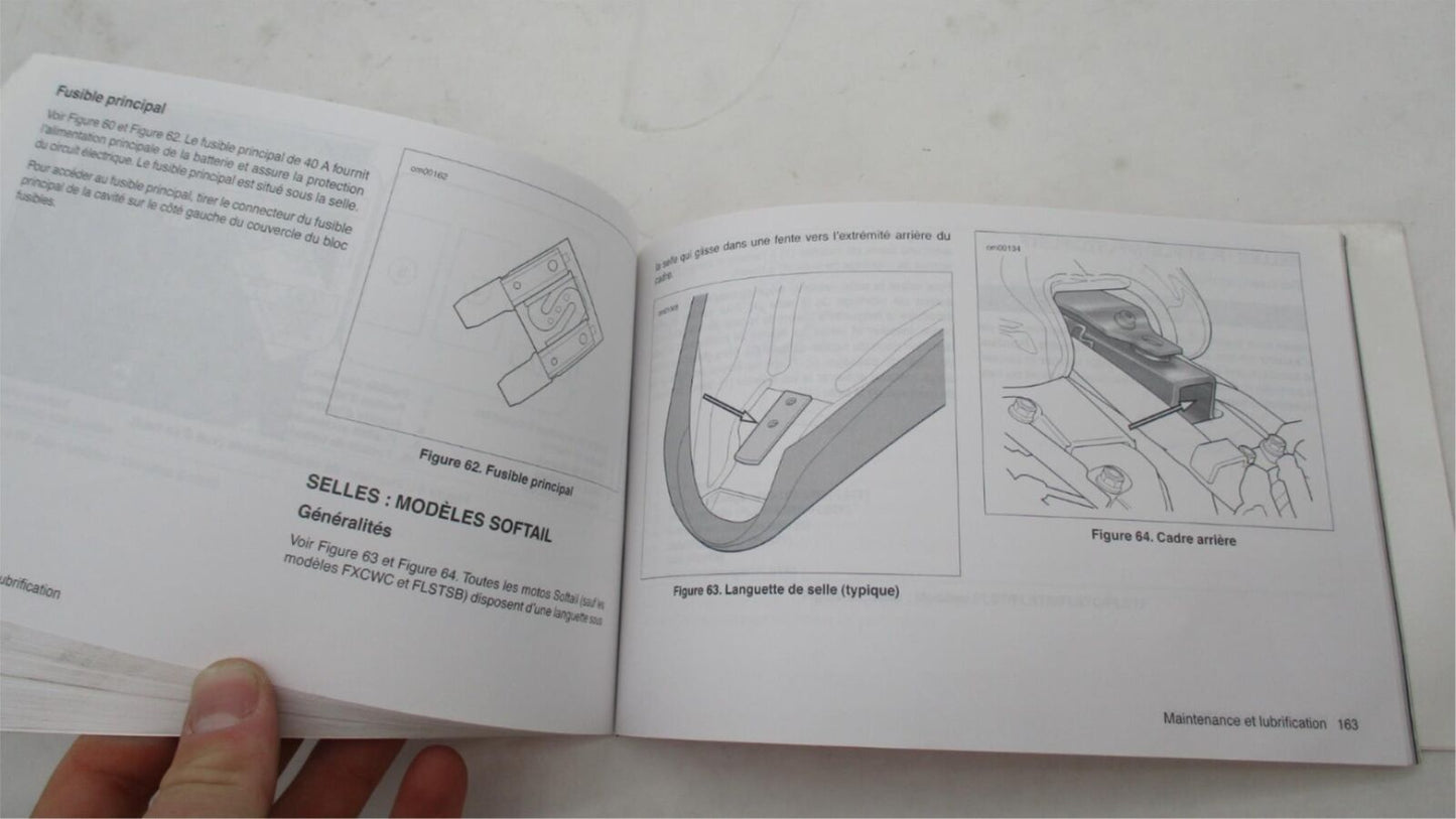 Harley Softail Models 2009 Motorcycle Operator Manuals in French 99469-09FR