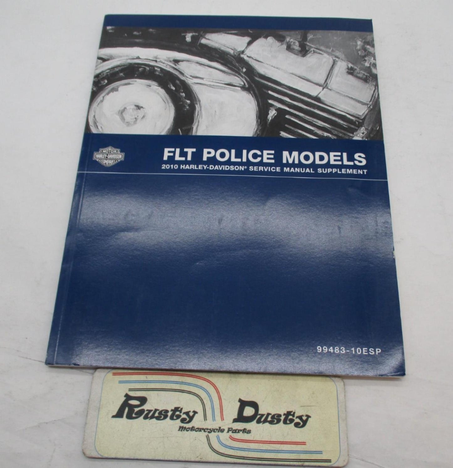 Harley Davidson Official 2010 FLT Police Service Manual Supplement 99483-10ESP